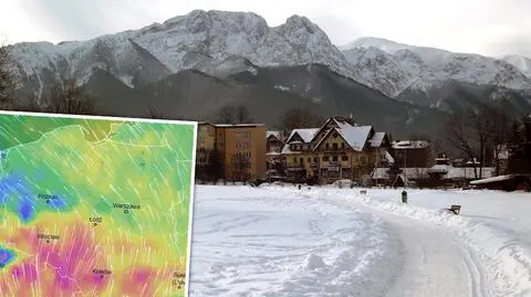 Miejscami co najwyżej zero stopni, a w Tatrach porywy wiatru do 150 km/h