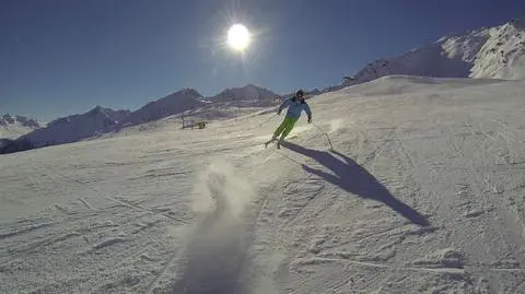 Austriacki kurort górski Hintertux