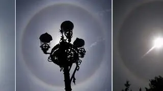 Halo słoneczne nad Bydgoszczą