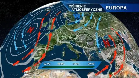 W Polsce utrzymuje się w pływ wyżu z północy