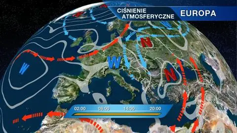 Do Polski napływa chłód znad Białorusi