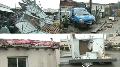 Minitornado we Francji