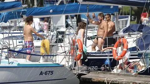 Żagle? Tylko na Mazurach