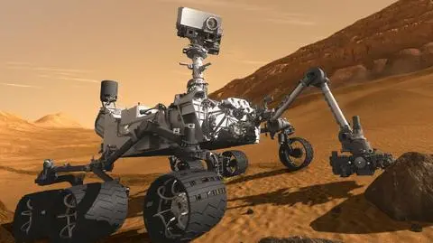 Łazik Curiosity bada Marsa