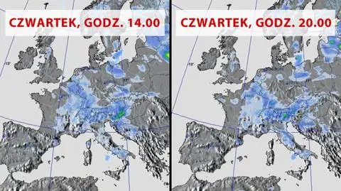 Alarm pogodowy: deszcz na północnym zachodzie