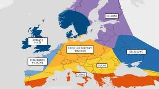 Pogoda jesienią w Europie