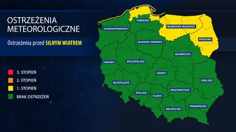 Aktualne ostrzeżenia IMGW