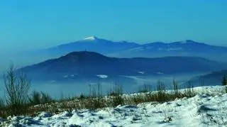 Babia Góra, widok z Ćwilna