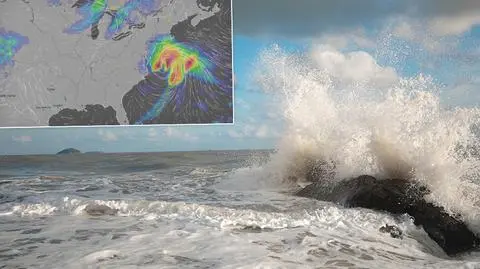 Silny wiatr, dodatkowo ulewy i śnieżyce. Nor'easter nadchodzi