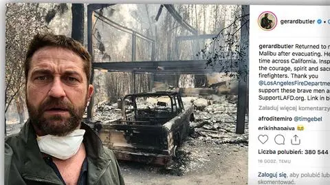 Zdjęcie z Instagrama Geralda Butlera