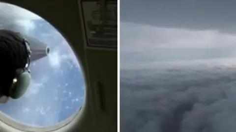 Wlatują w chmurę, żeby zbadać groźną Irene