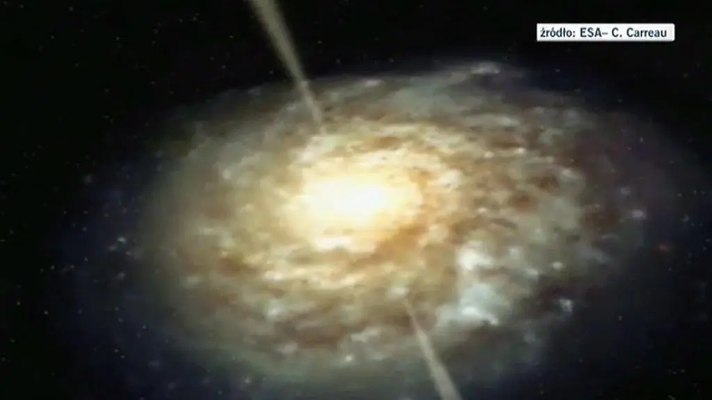 Dr Marek Nikołajuk o swoim astronomicznym odkryciu (TVN24, ESA)