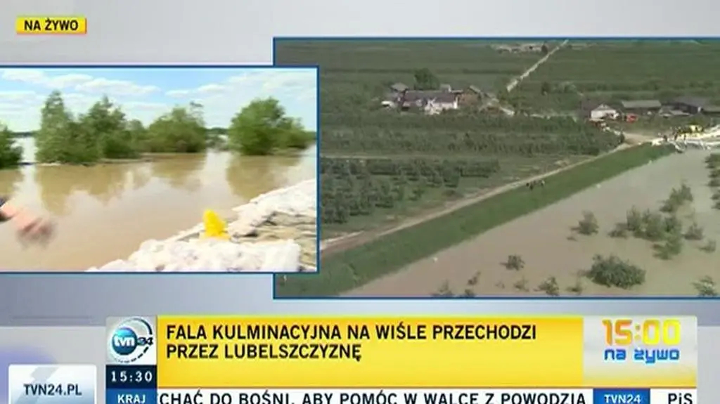 Fala kulminacyjna na Lubelszczyźnie