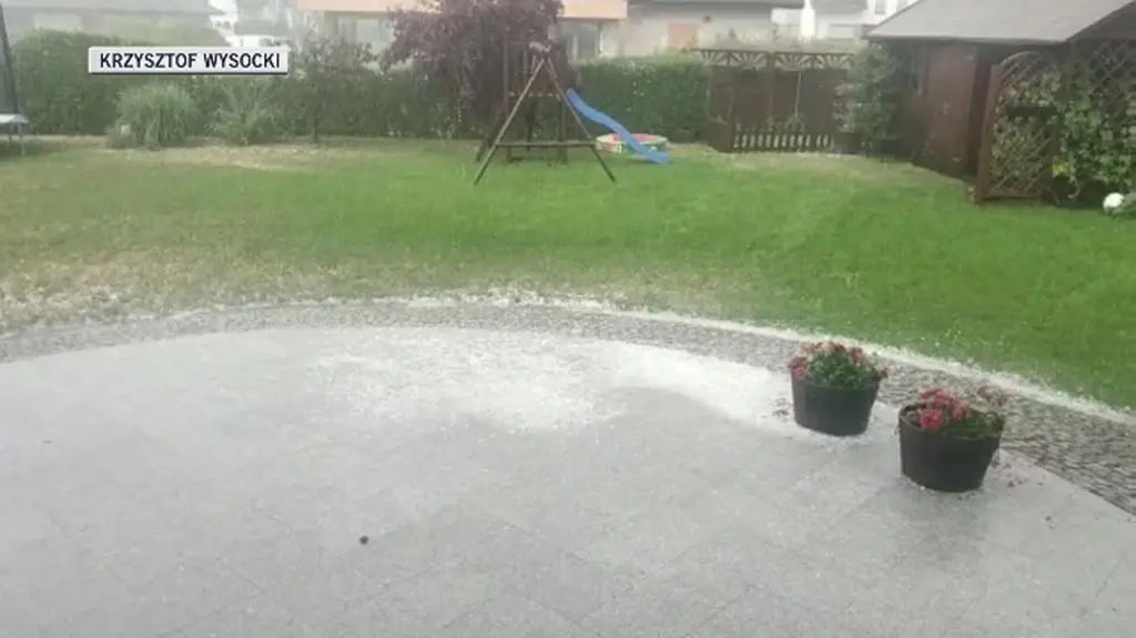 Gradobicie w województwie zachodniopomorskim 