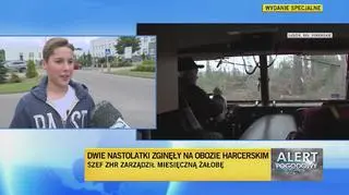 Harcerze o przerażającej nocy na obozie