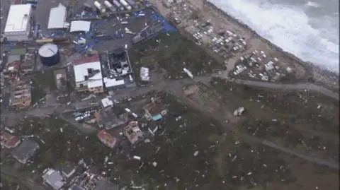 Huragan Irma nad Karaibami