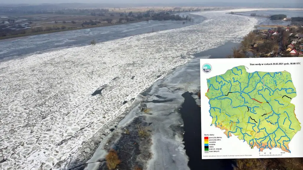 Hydrolog o akcji lodołamania w okolicach Włocławka