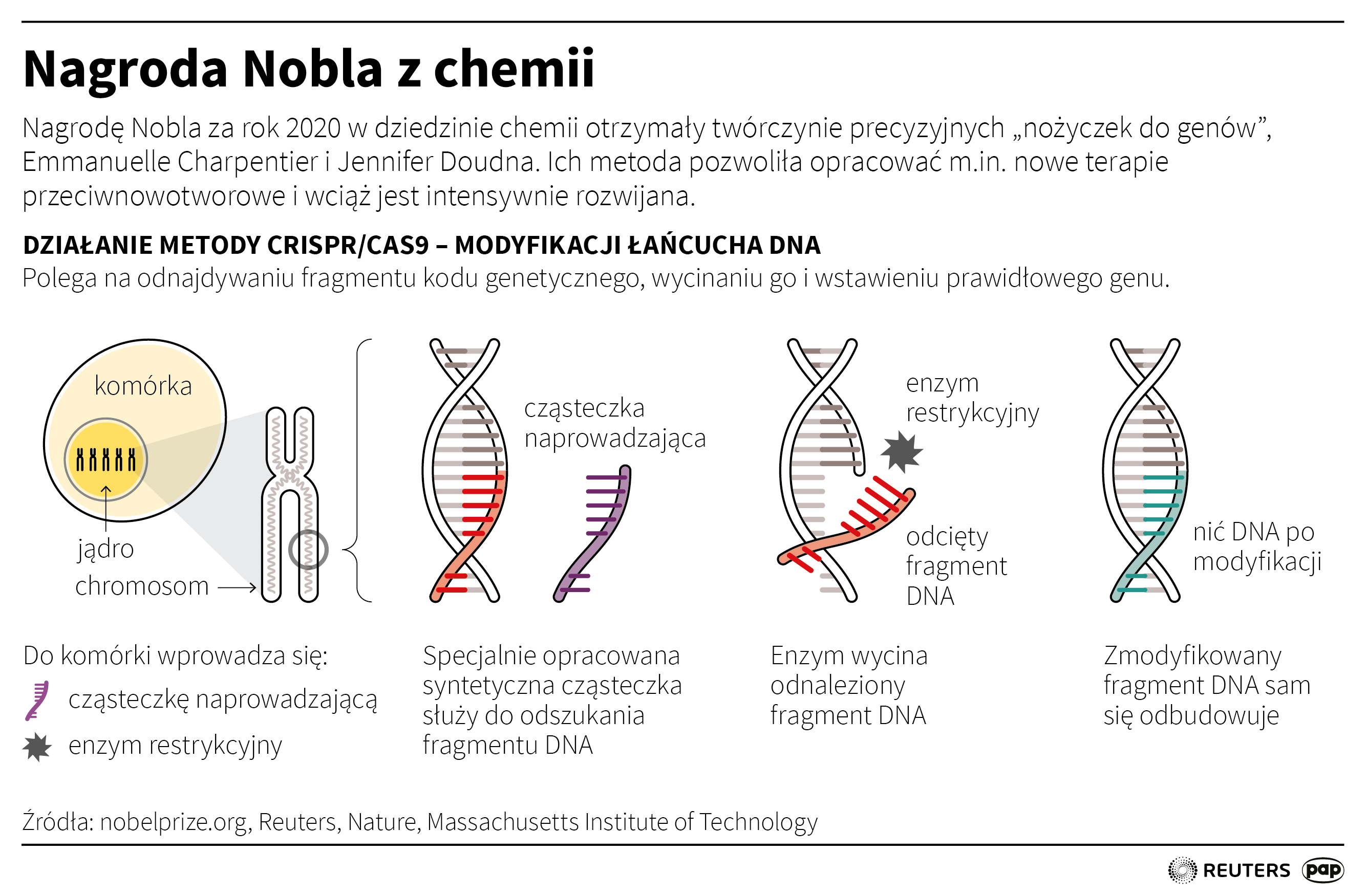 Nagroda Nobla z chemii w 2020 roku