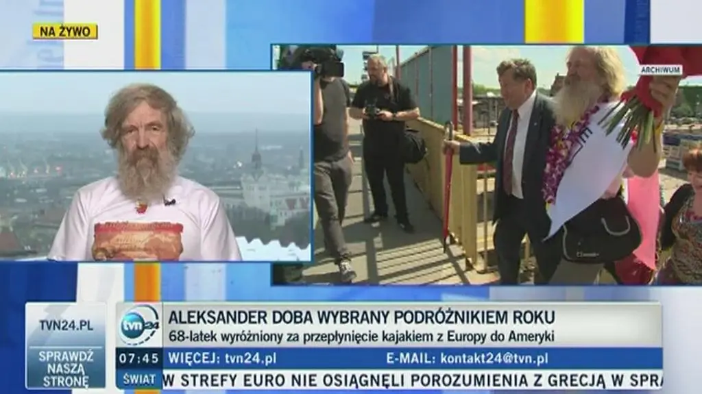 "Ja tylko Atlantyk przepłynąłem, nie dając się pokonać"