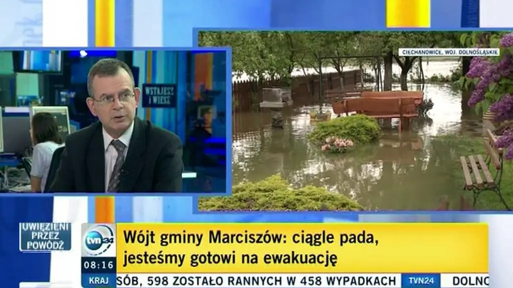 Jak powstają powodzie opadowe? (TVN24)