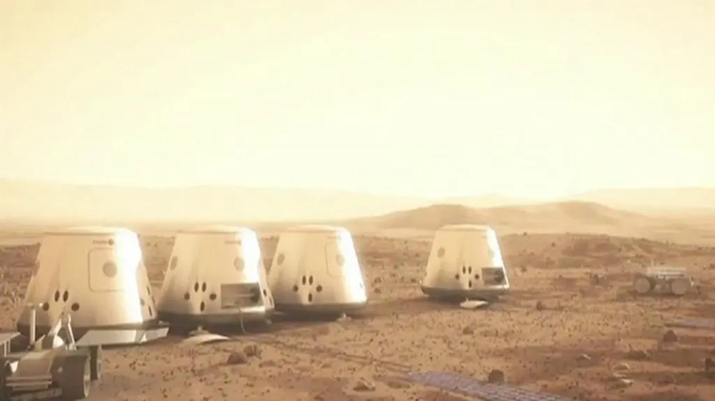 Kolonia na Marsie, jaką być może założą członkowie Mars One (Mars One)