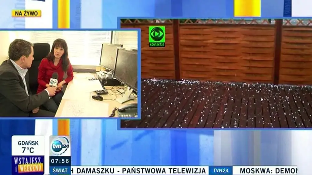 Lato będzie pełne gwałtownych zjawisk atmosferycznych (TVN24)