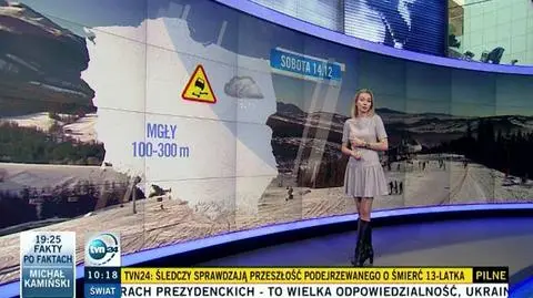 Mgły i mżawki nie odpuszczą