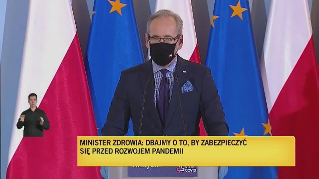 Minister Zdrowia Adam Niedzielski o testach antygenowych