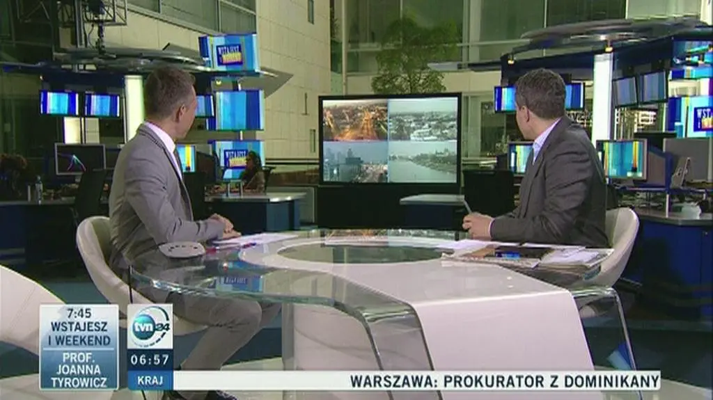 Mroźny poranek w Polsce