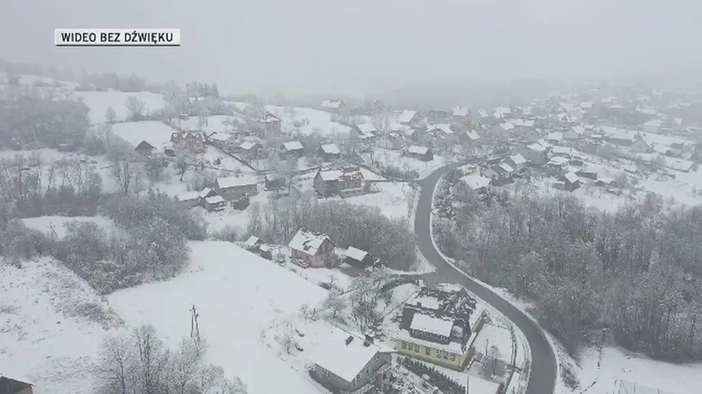 Myślenice w zimowej szacie