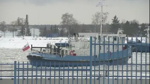 Na Wiśle uruchomiono lodołamacze