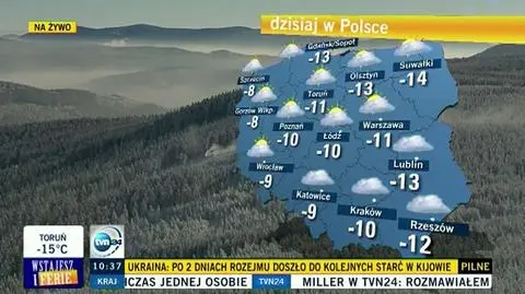 "O poranku mróz był siarczysty"