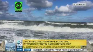 Paweł Frątczak o uszkodzeniach spowodowanych cyklonem Grzegorz