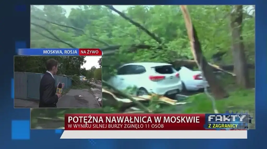 Paweł Łukasik z Moskwy po przejściu nawałnicy (Fakty z Zagranicy)