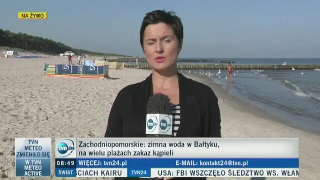 Pływającym w Bałtyku grozi hipotermia
