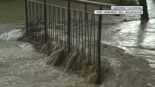 Podtopienia po burzach z gradem