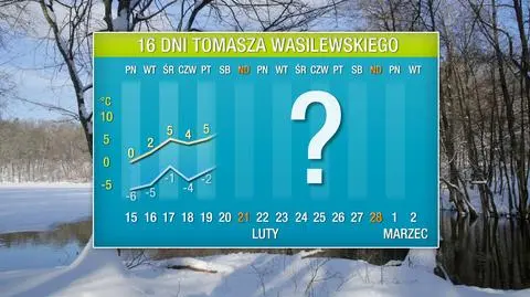 Pogoda na 16 dni: mroźny wyż zmienia swoją pozycję