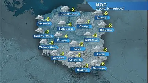Pogoda na noc 29/30