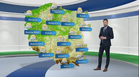 Pogoda na piątek 12