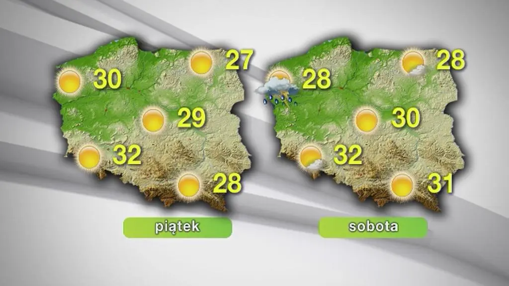 Pogoda w piątek i sobotę