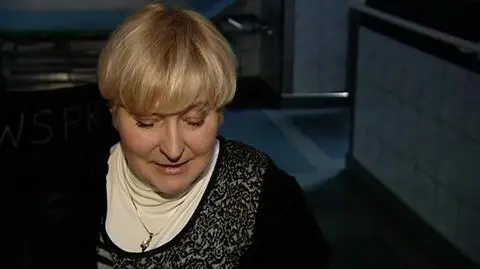 Poranna gołoledź powodowała wypadki i kontuzje (TVN24)