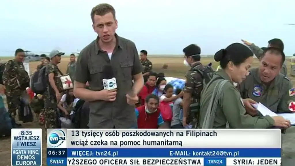 Poszkodowani czekają na śmigłowce, którymi powrócą do domów