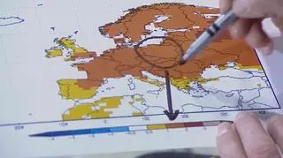 Potencjalne odchylenie temperatury w grudniu od średniej wieloletniej