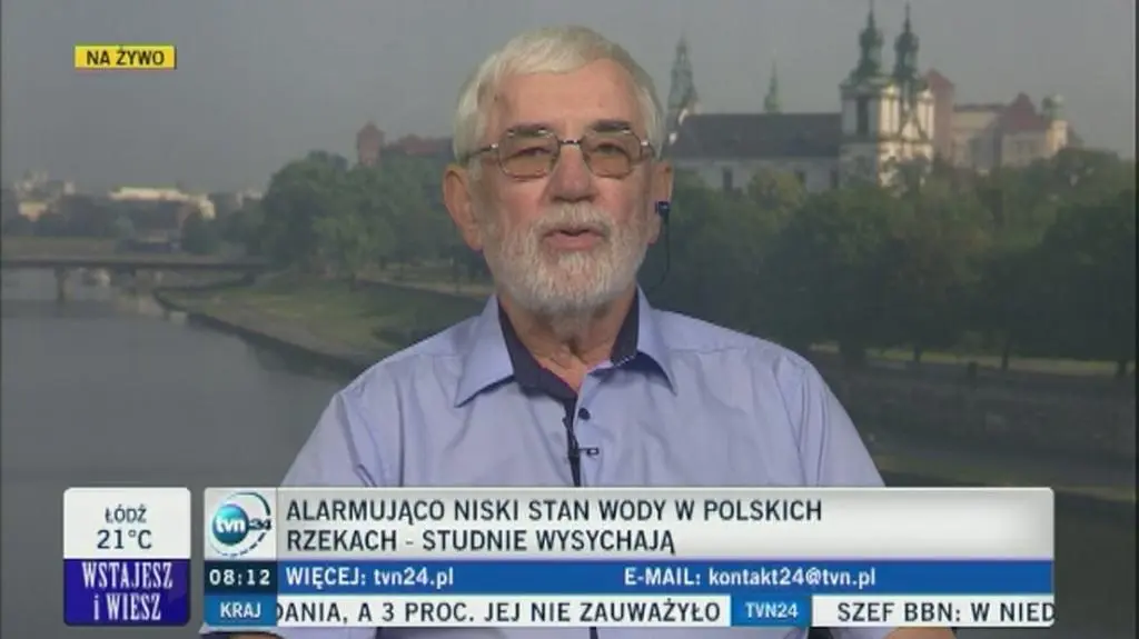 Poziom rzek jest bardzo niski