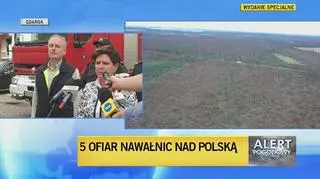 Premier Szydło o tragicznej nocy
