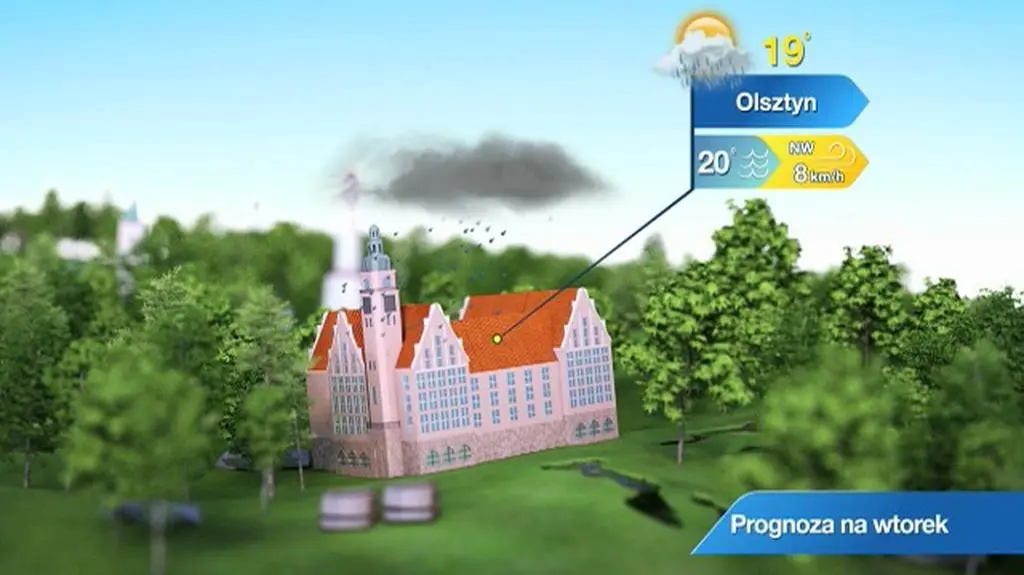 Prognoza pogody dla kurortów: Warmia i Mazury