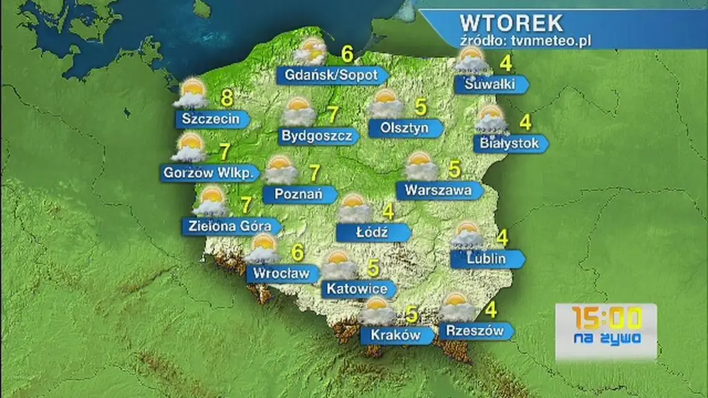 Prognoza pogody na najbliższe dni