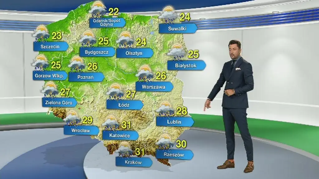 Prognoza pogody na niedzielę