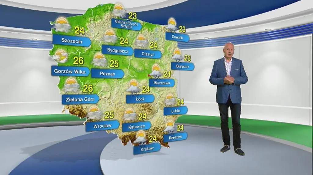 Prognoza pogody na piątek 23.07