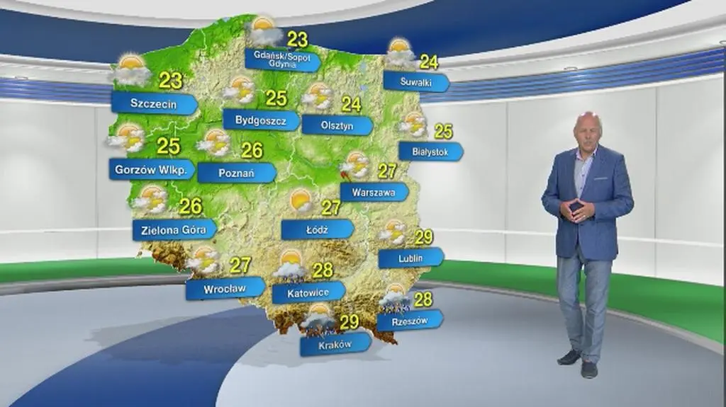 Prognoza pogody na piątek 30.07